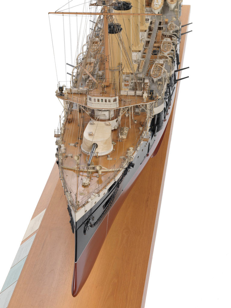 Detail of HMS 'Leviathan' (1901) by John Brown & Co. Ltd