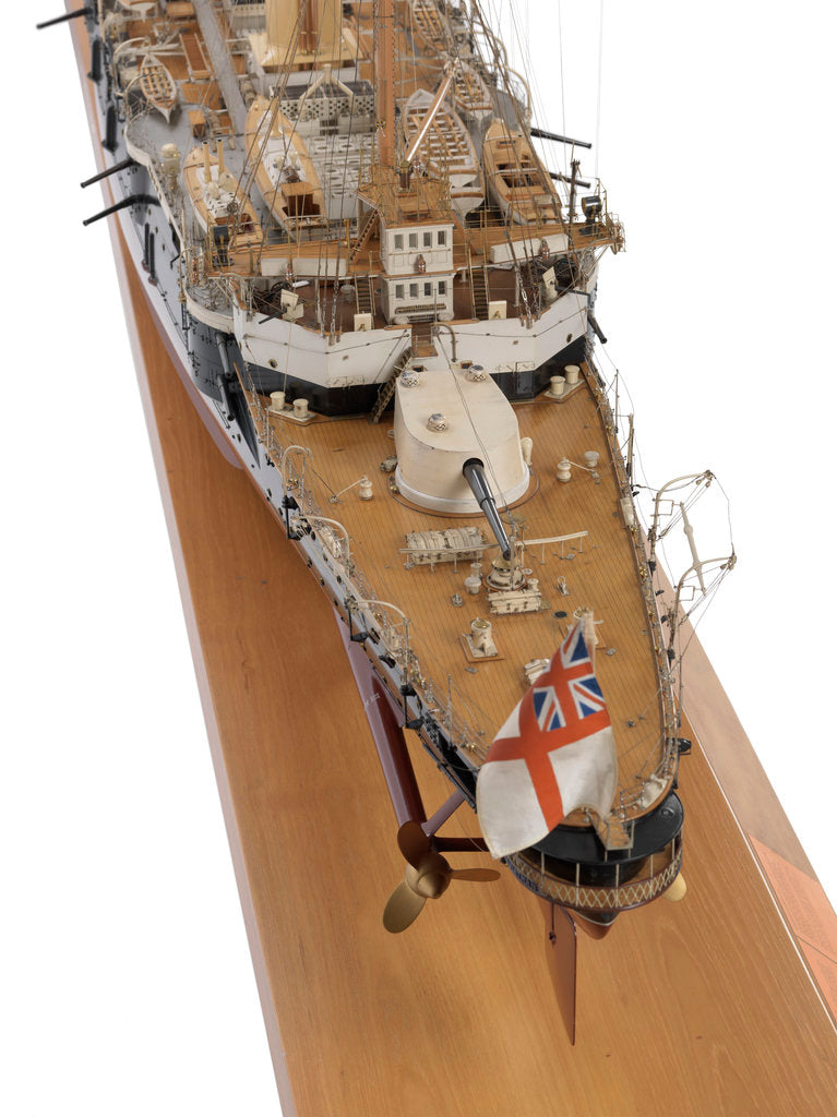 Detail of HMS 'Leviathan' (1901) by John Brown & Co. Ltd