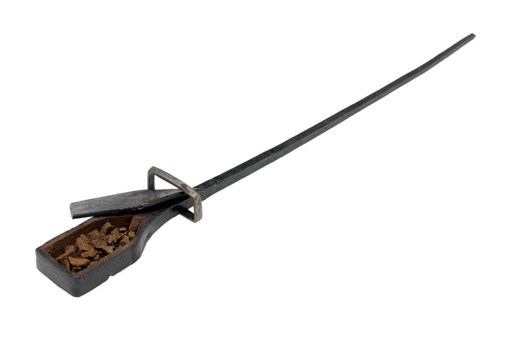 Detail of Anchor model - stowing iron chunks by unknown