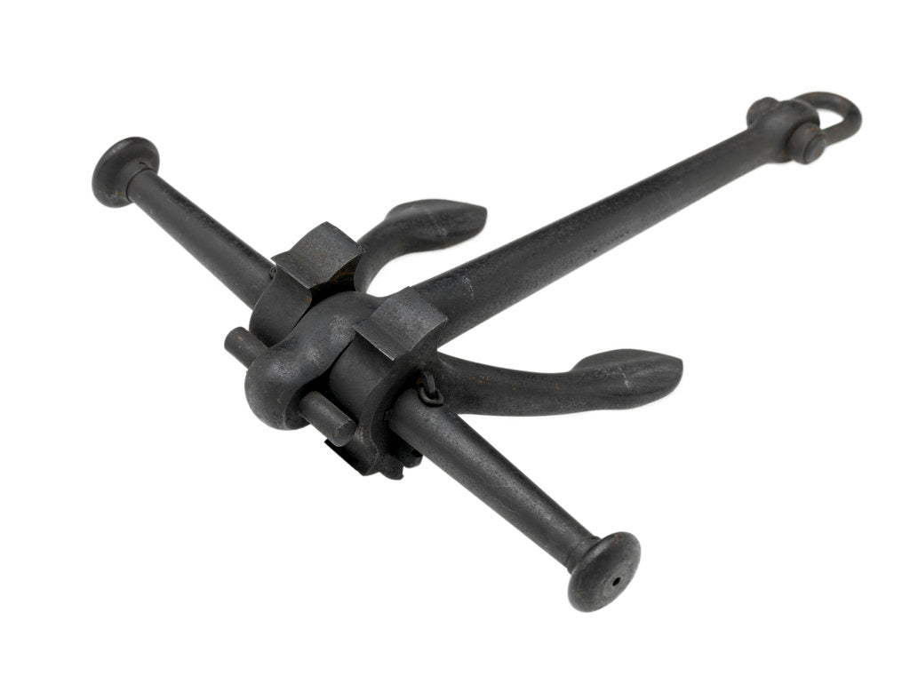 Detail of Anchor model by W.J. Brown
