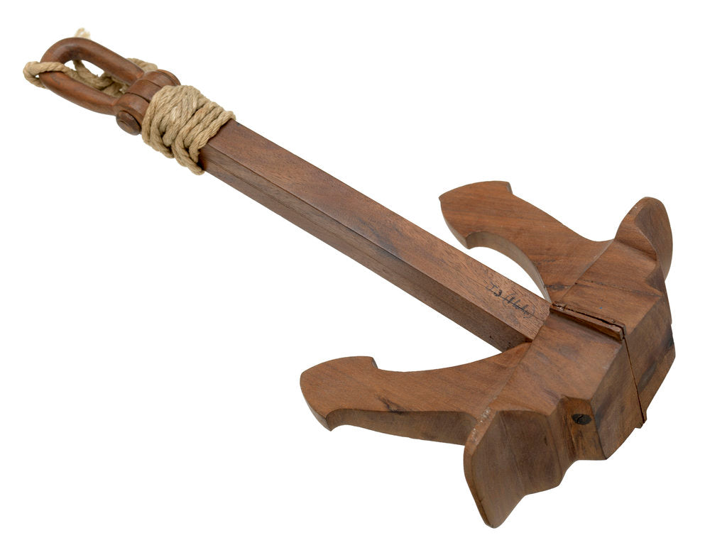 Detail of Anchor model by William Denny & Bros Ltd