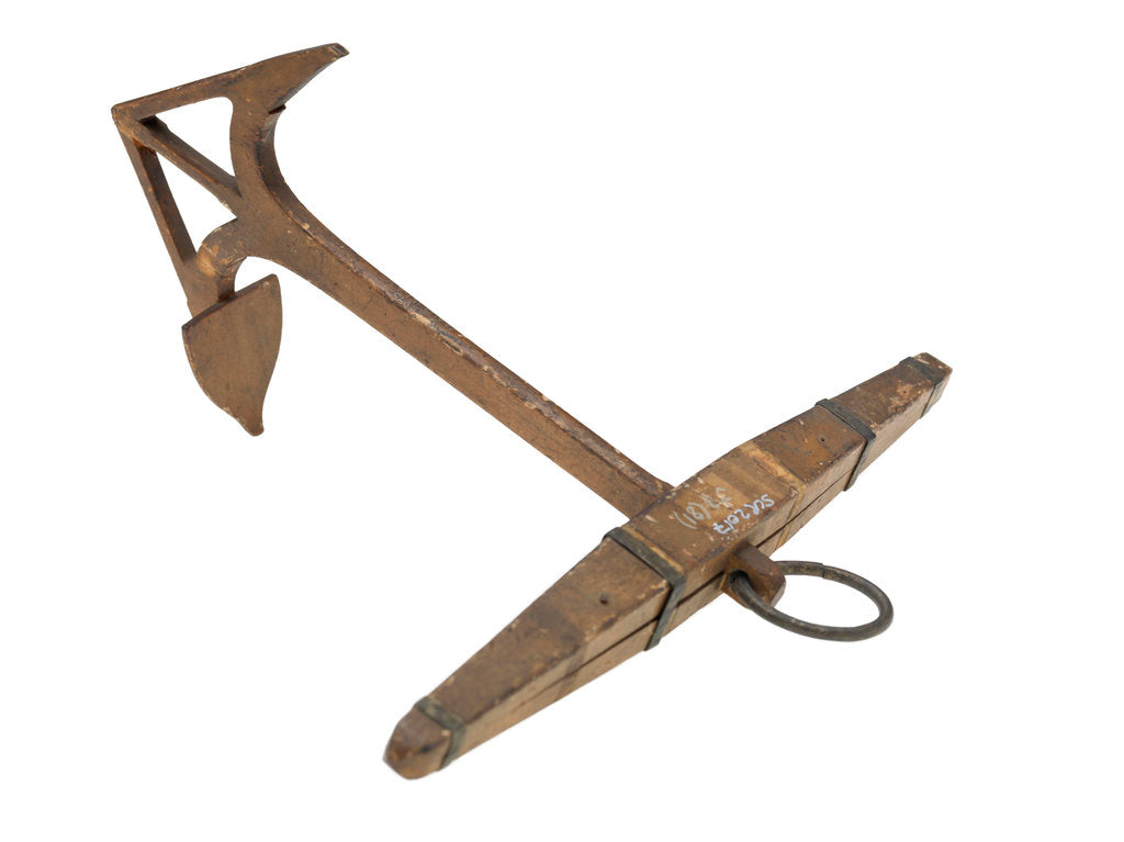 Detail of Anchor model by William Hookey