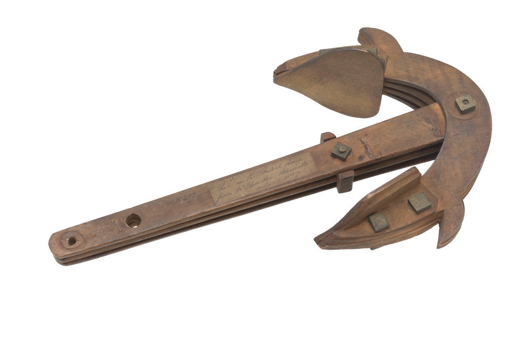 Detail of Anchor model by unknown