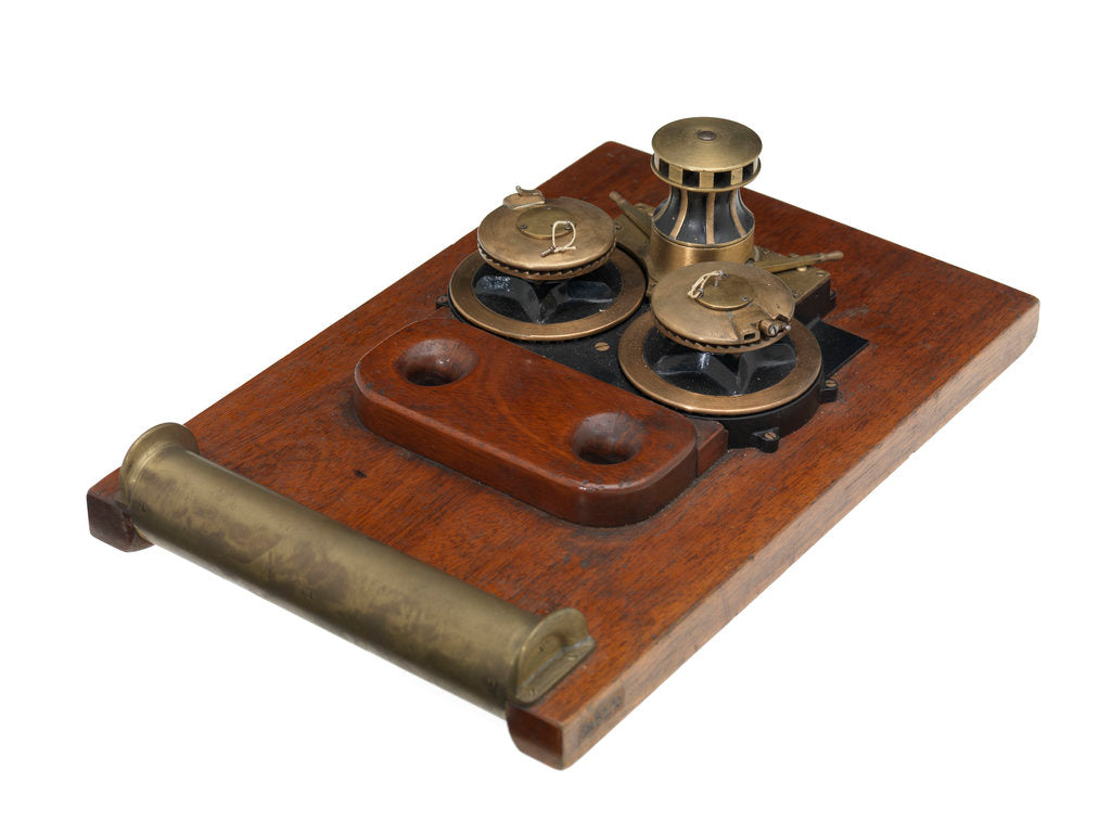 Detail of Anchor winch model; Capstan model by Harfield & Company Ltd
