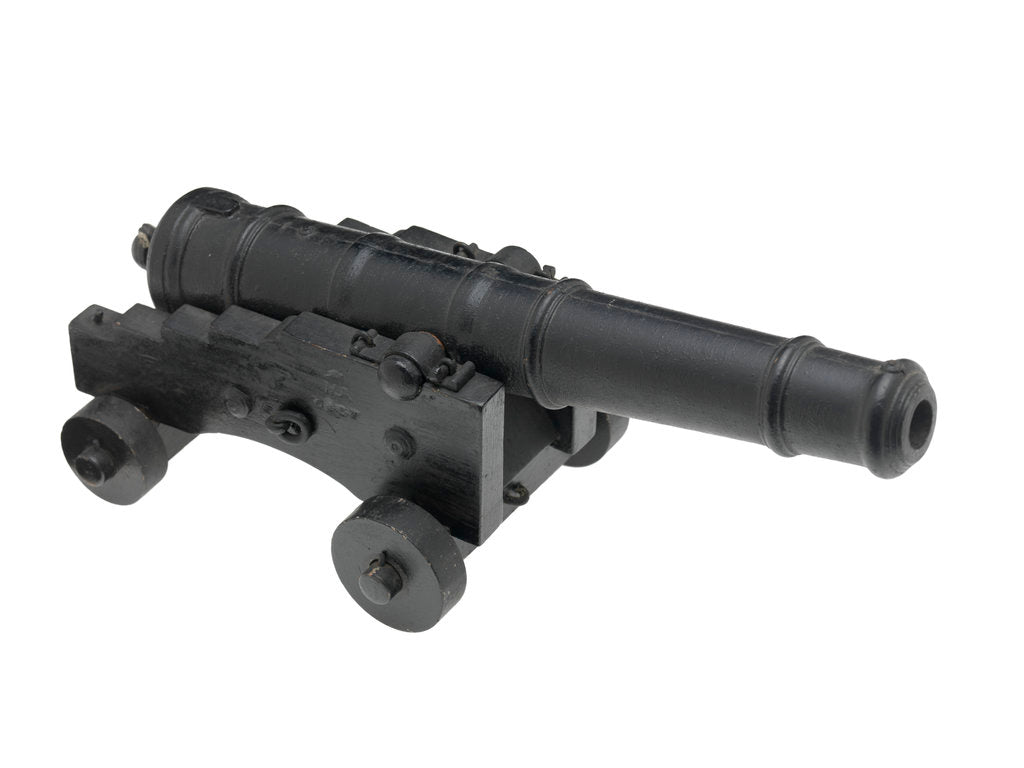 Detail of Cannon model by unknown