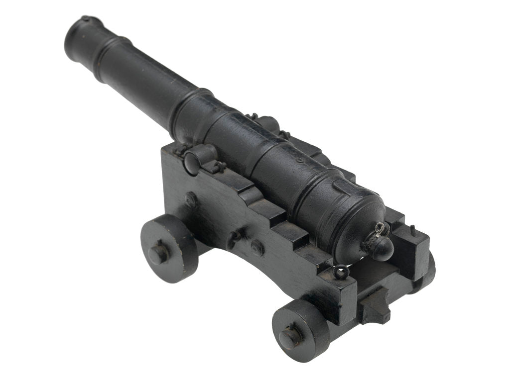 Detail of Cannon model by unknown