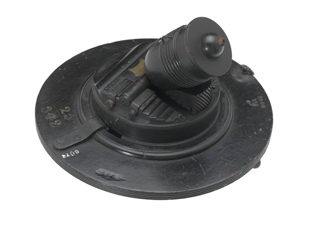 Detail of Ordnance model; Mortar model by A. Wilson