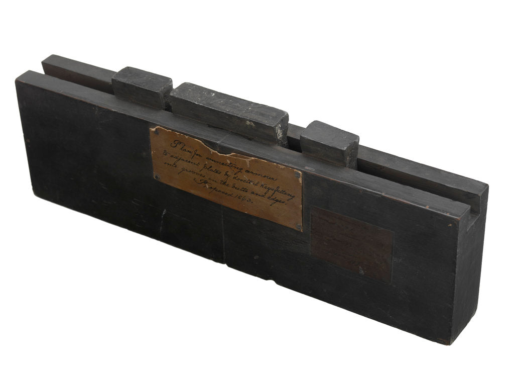 Detail of Component model; Armour plate model by unknown