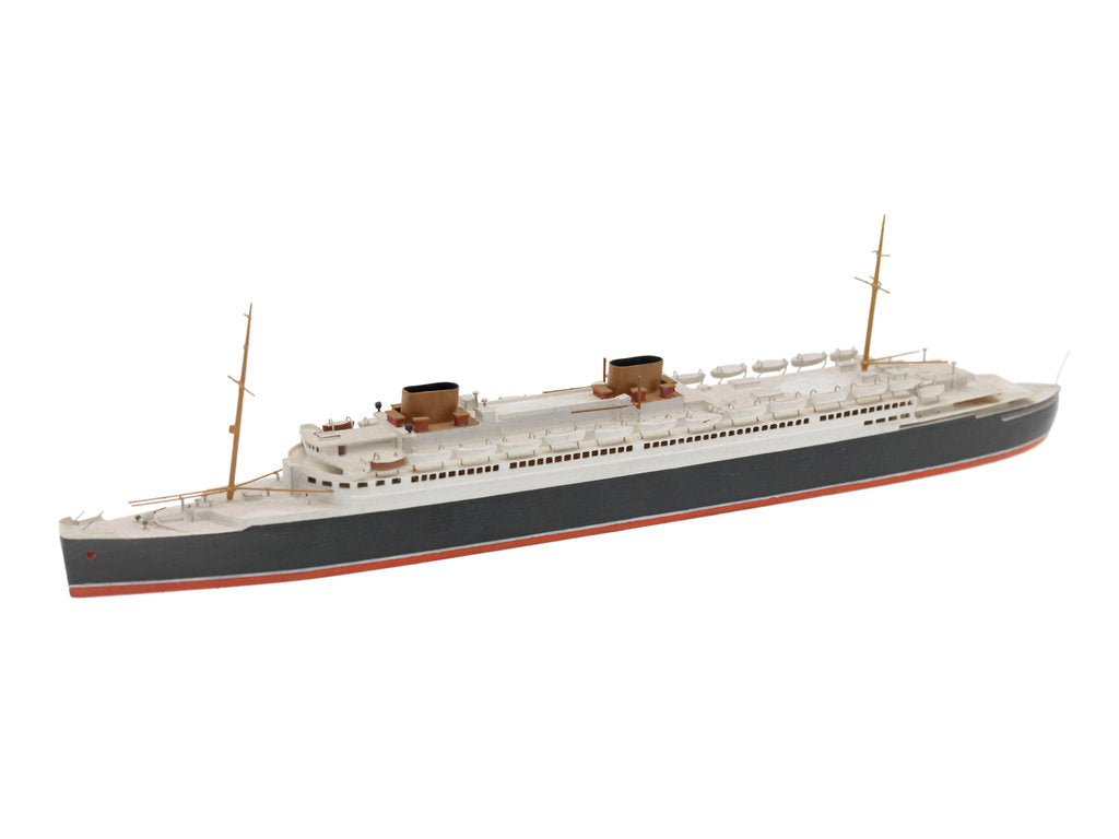 Detail of Waterline model; Miniature model by Bassett-Lowke Ltd