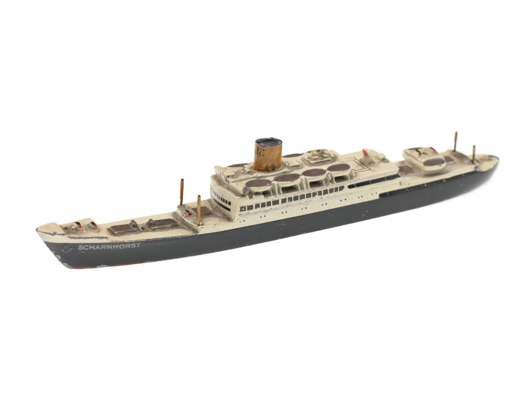 Detail of Waterline model; Miniature model by Wikino