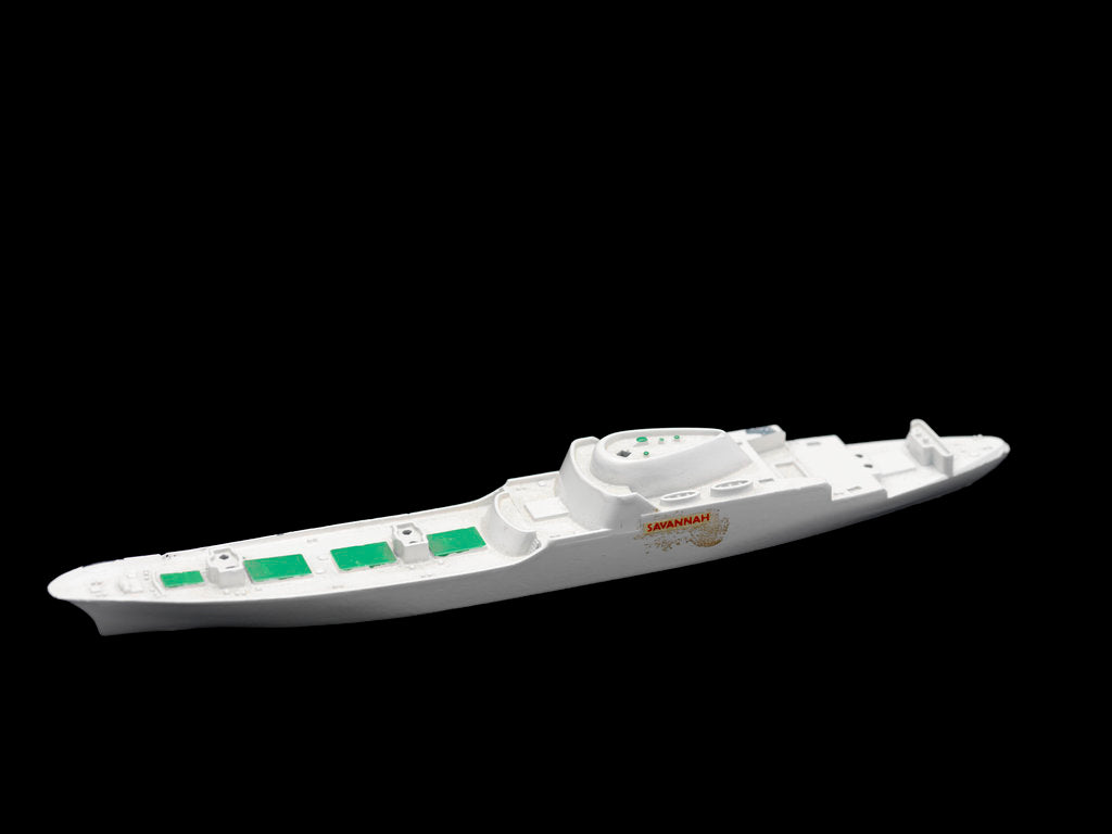 Detail of Waterline model; Miniature model by Tri-ang