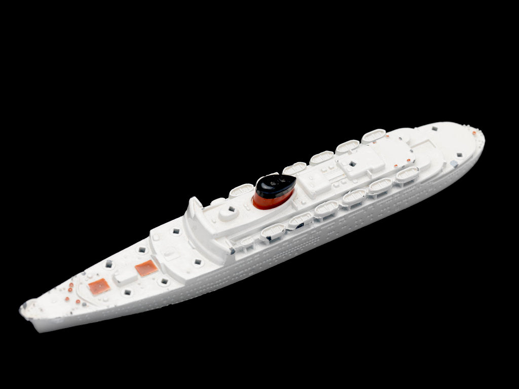 Detail of Waterline model; Miniature model by Tri-ang