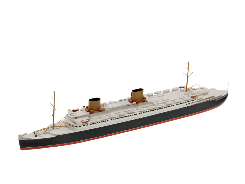 Detail of Waterline model; Miniature model by Bassett-Lowke Ltd