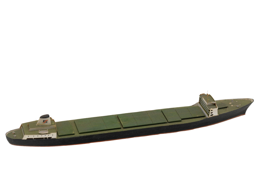 Detail of Waterline model; Miniature model by Reginald Carpenter