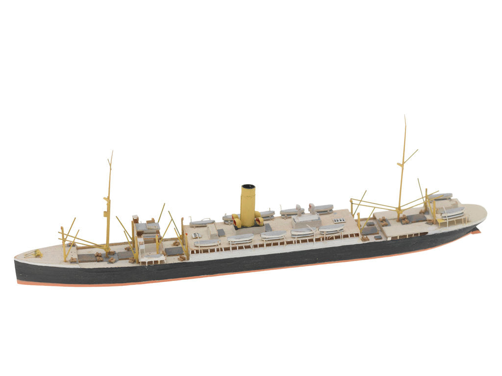 Detail of Waterline model; Miniature model by Reginald Carpenter