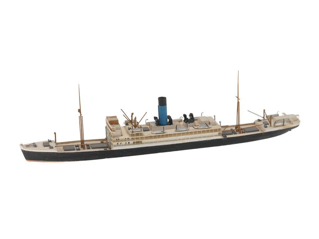 Detail of Waterline model; Miniature model by Reginald Carpenter