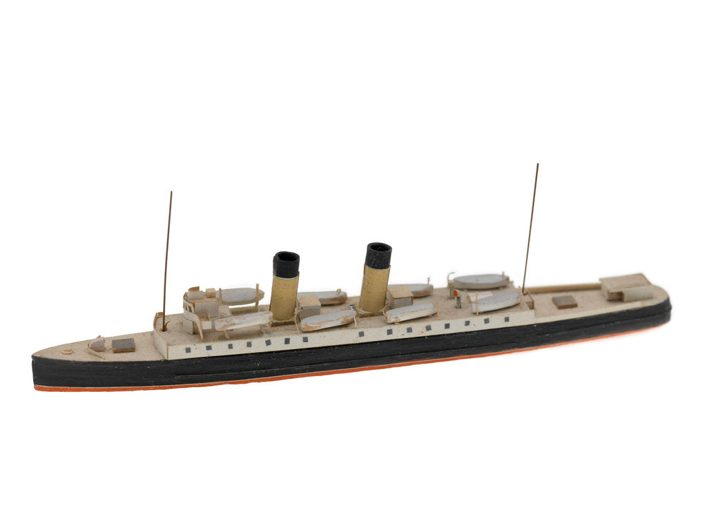 Detail of Waterline model; Miniature model by Reginald Carpenter