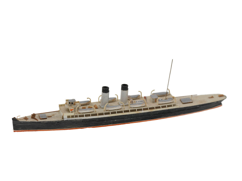 Detail of Waterline model; Miniature model by Reginald Carpenter