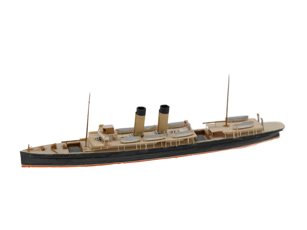 Detail of Waterline model; Miniature model by Reginald Carpenter