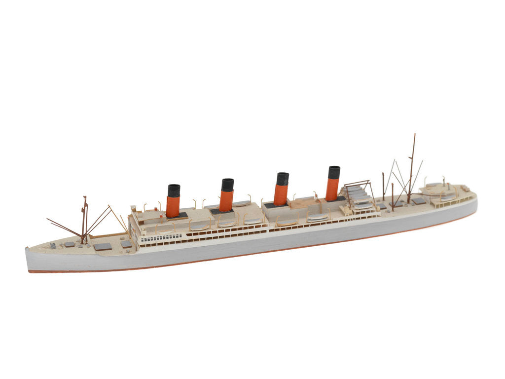Detail of Waterline model; Miniature model by Reginald Carpenter