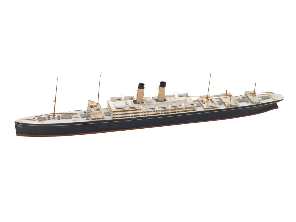Detail of Passenger/cargo vessel by Reginald Carpenter