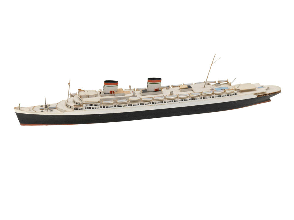 Detail of 'Rex' (1932); Passenger vessel; Liner by Reginald Carpenter