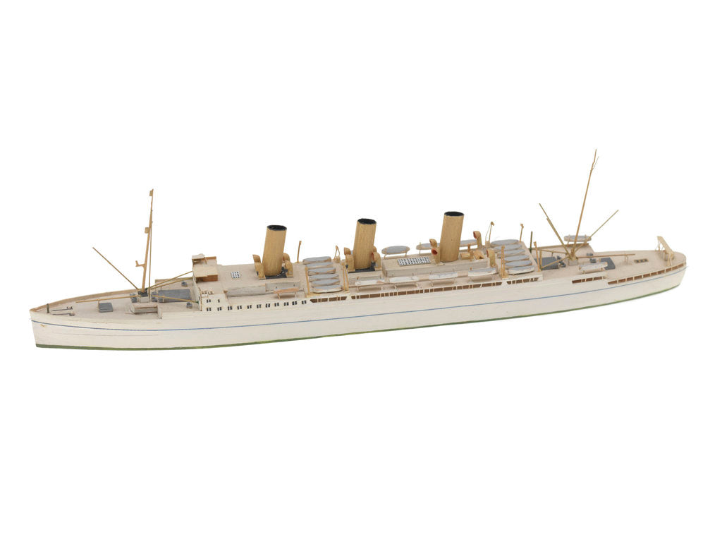 Detail of A waterline model of a passenger vessel by Reginald Carpenter