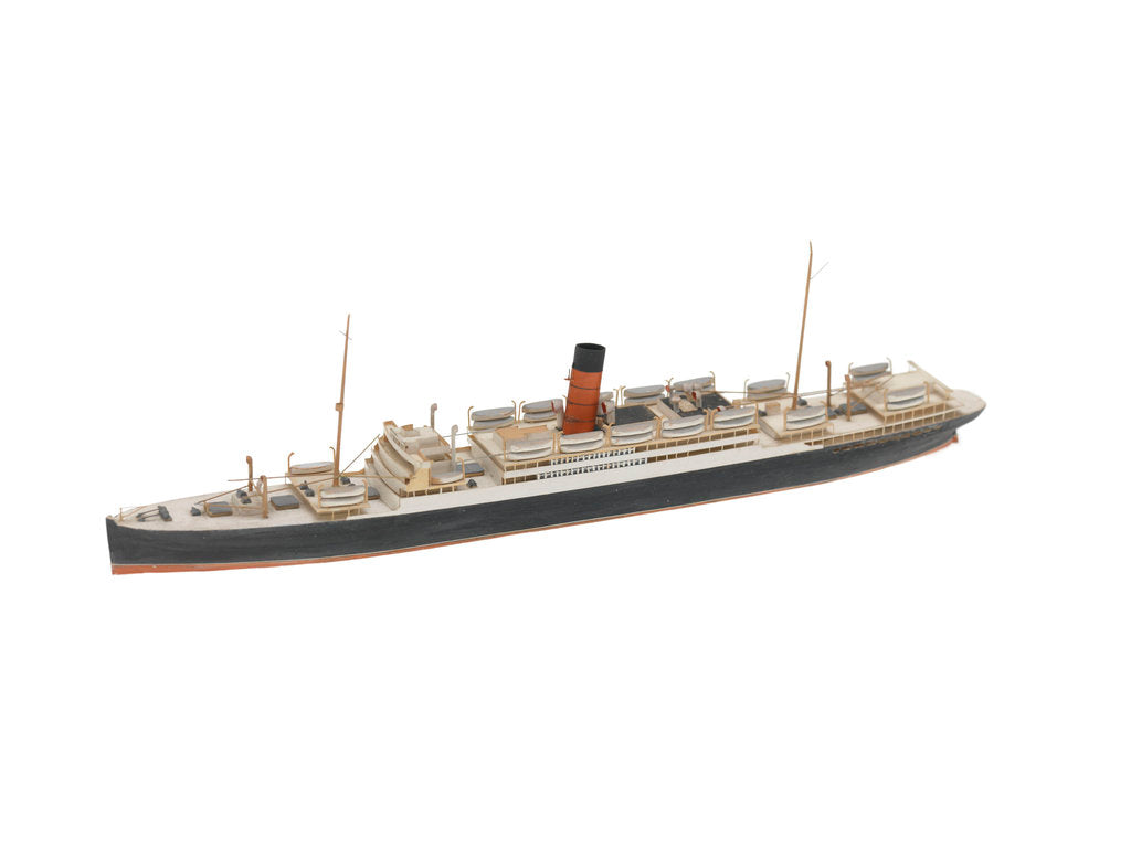 Detail of Passenger/cargo vessel by Reginald Carpenter