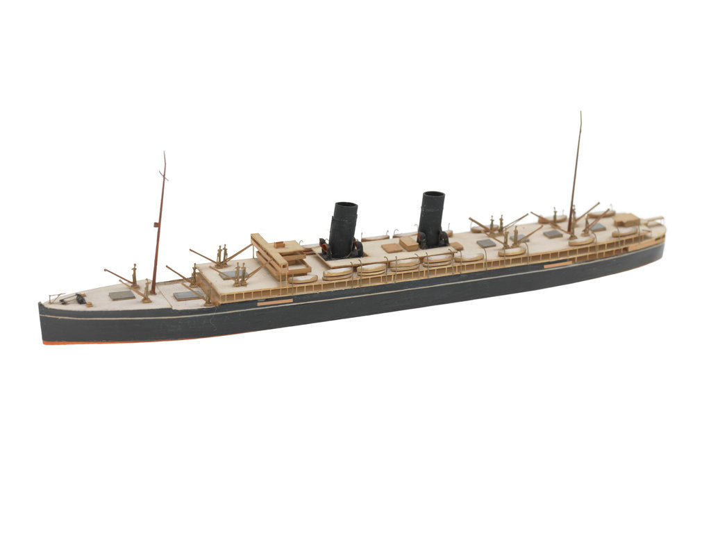 Detail of 'Mooltan' (1923); 'Maloja' (1923); Passenger/cargo vessel by Reginald Carpenter
