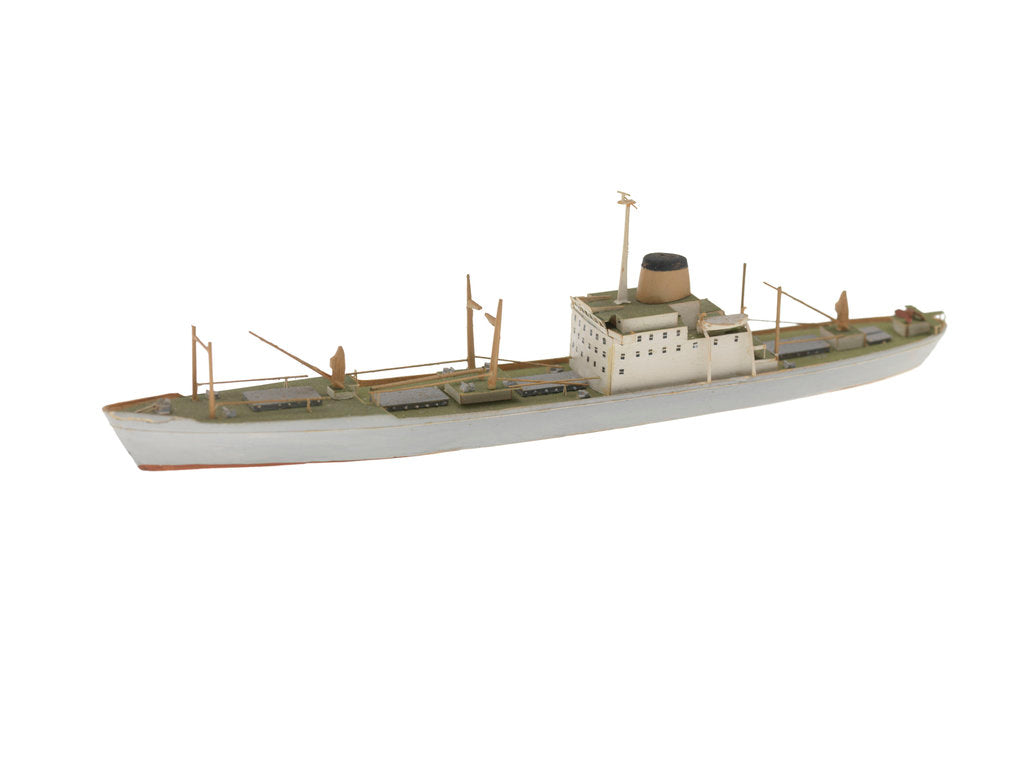 Detail of A waterline model of a cargo vessel by Reginald Carpenter