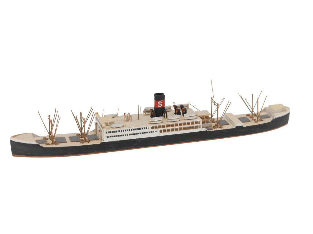 Detail of Passenger/cargo vessel by Reginald Carpenter