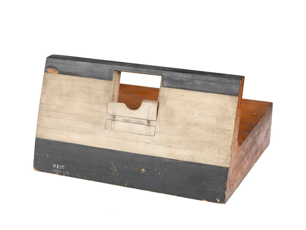 Detail of Sectional model by unknown