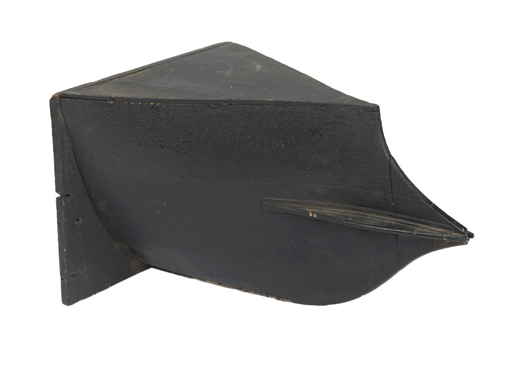 Detail of Bow model; Sectional model by unknown