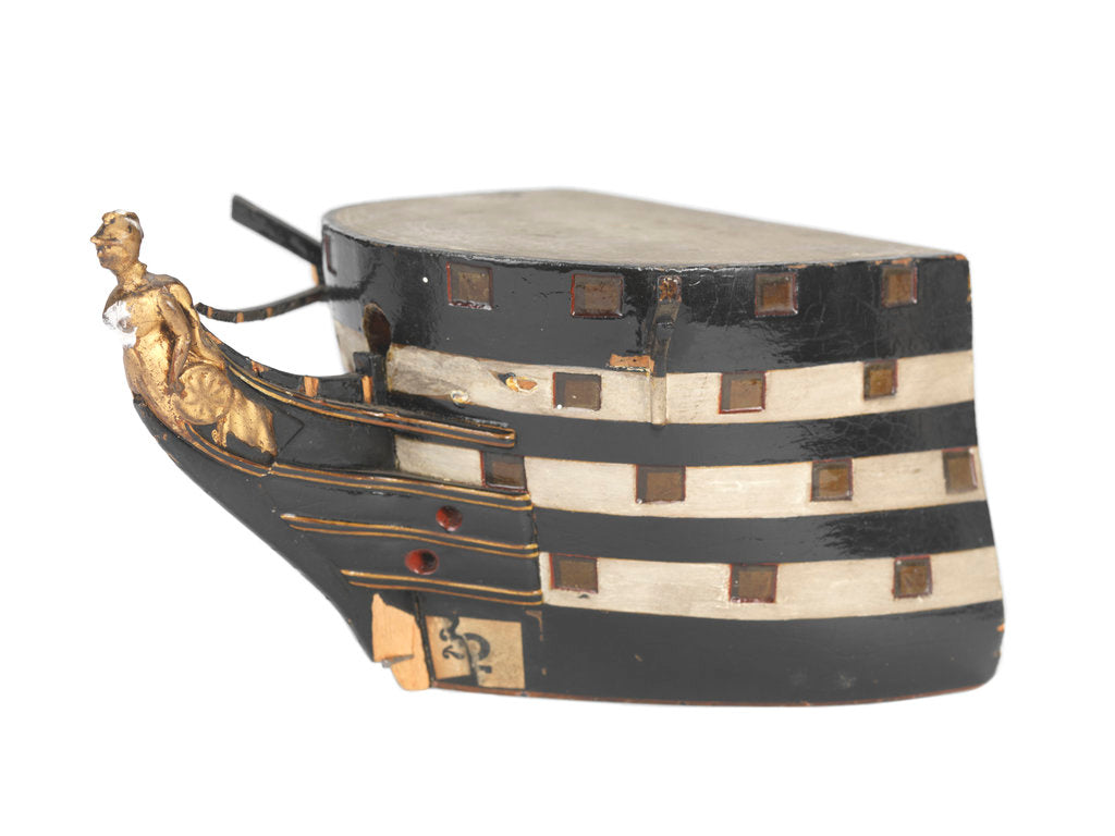 Detail of Sectional model; Bow model; Waterline model; Block model by unknown