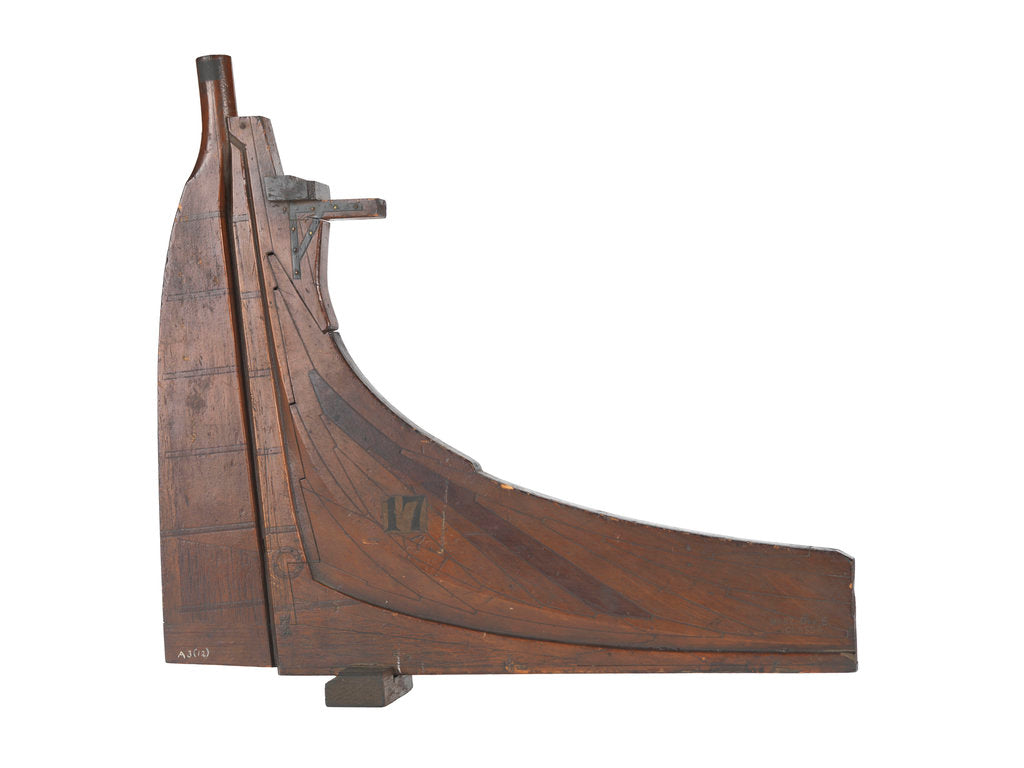 Detail of Component model; Keel model by unknown