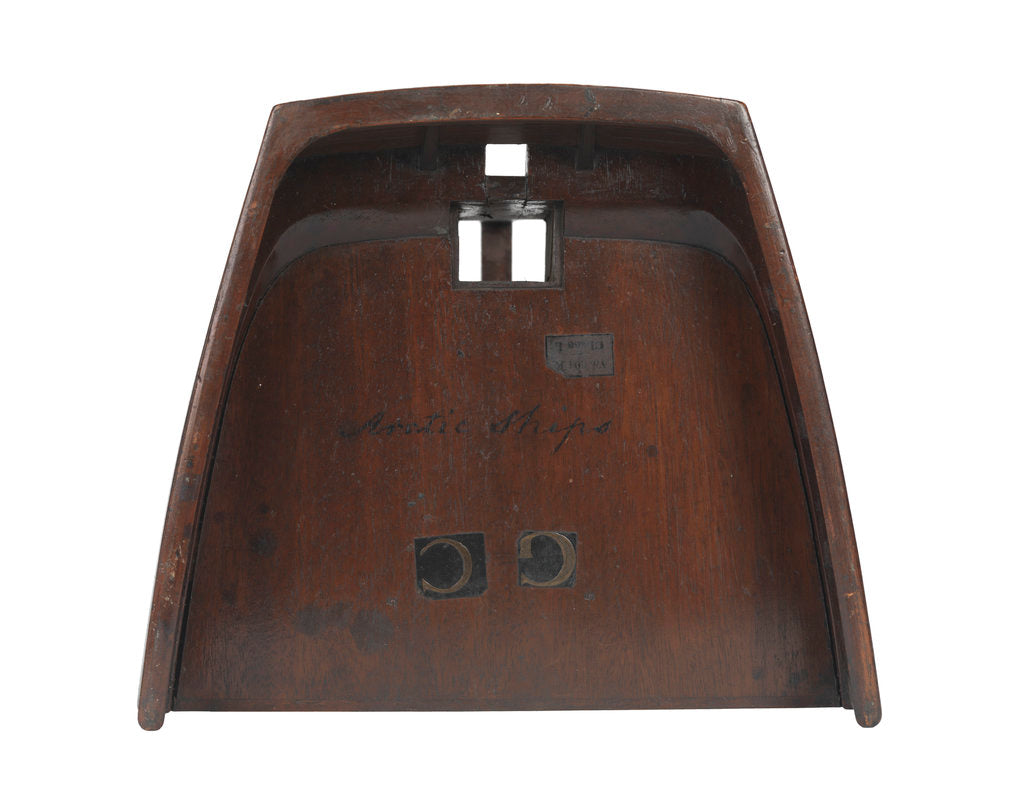 Detail of Sectional model; Stern model by unknown