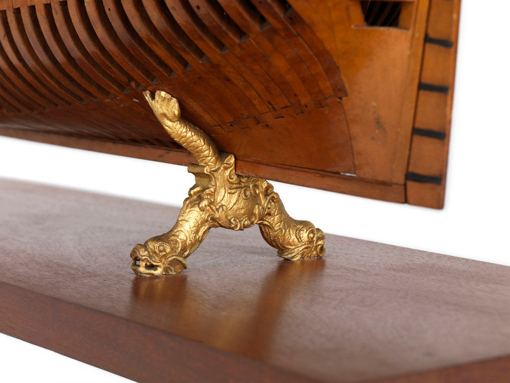 Detail of Model of the 'Rose' (1706), warship, sixth rate, sloop, 20 guns by unknown