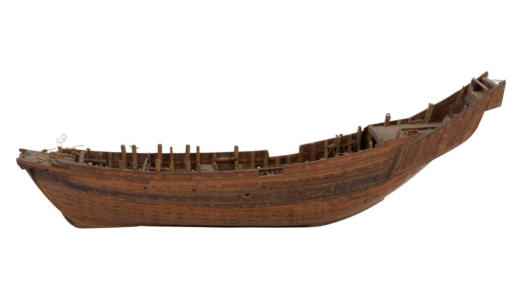 Detail of Fishing vessel; Junk, Tsat Pon Trawling Junk by unknown