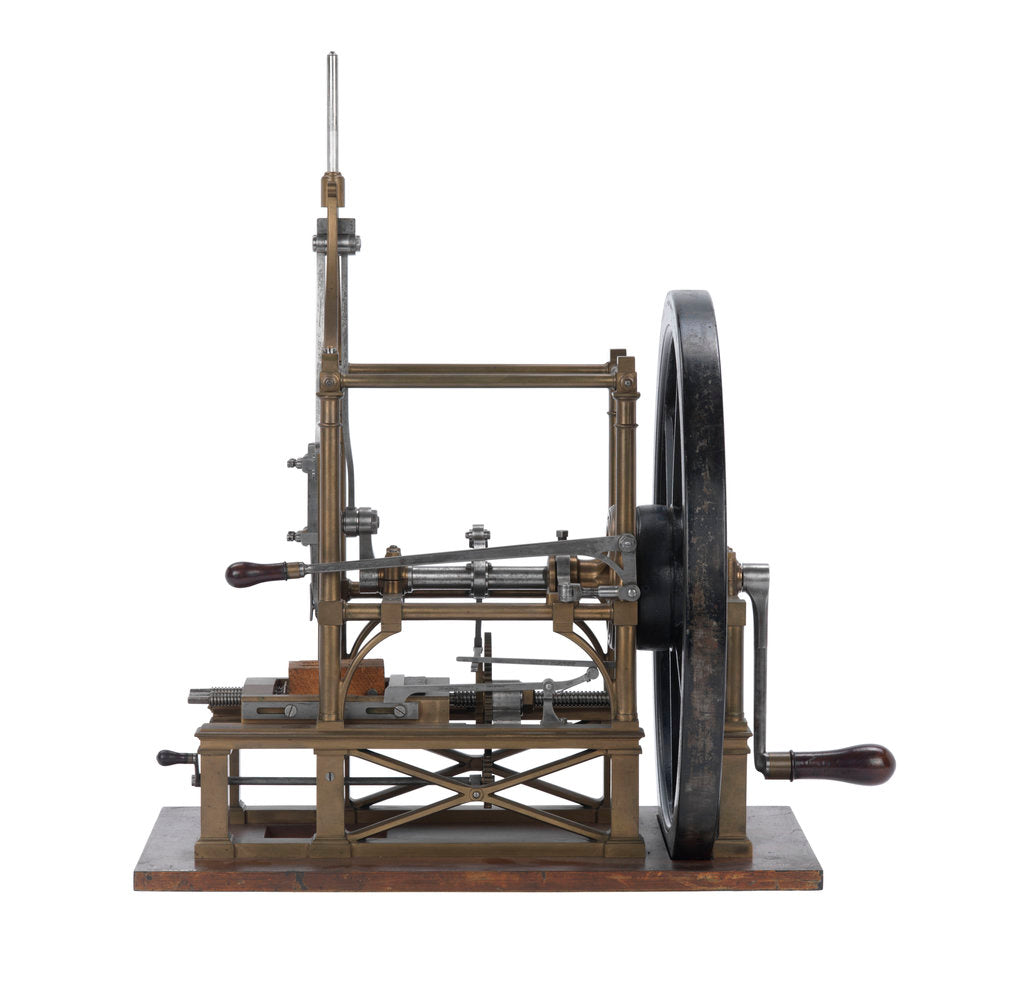 Detail of Mortising machine model by Marc Isambard Brunel