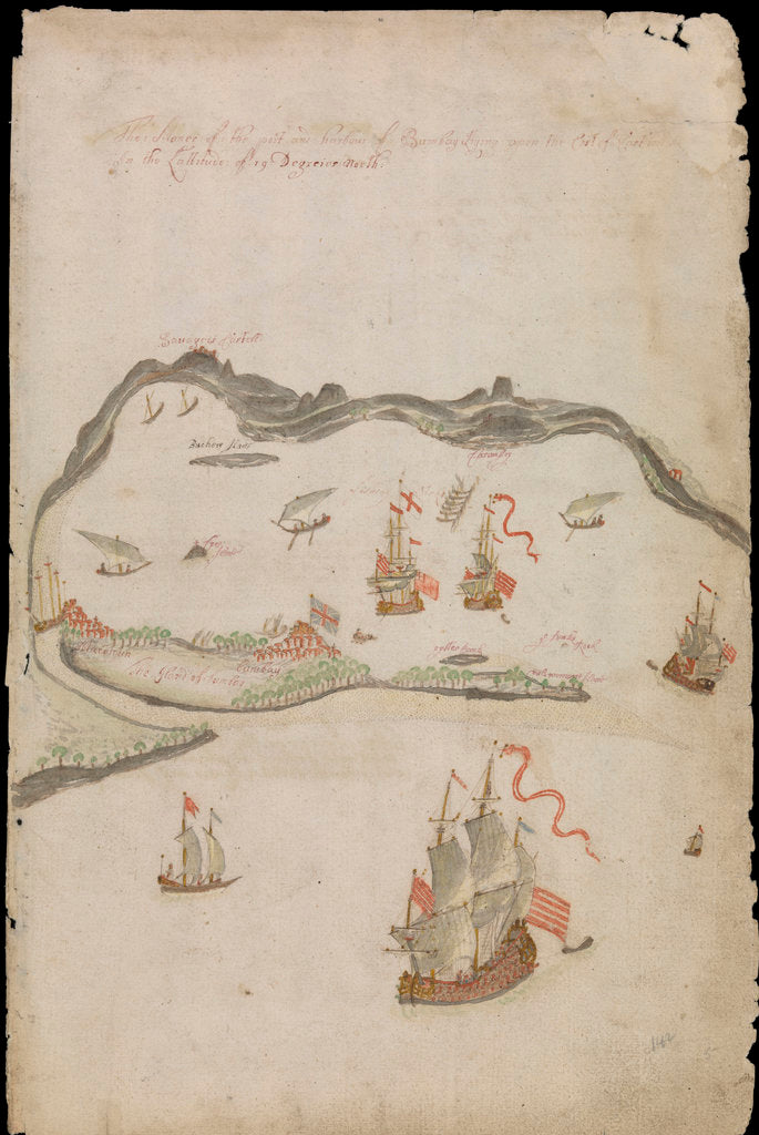 Detail of Scene at Bombay, India by Edward Barlow