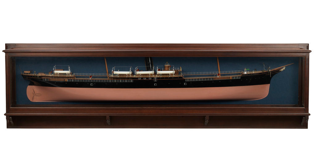 Detail of 'Lightening' (1891); Passenger/cargo vessel by unknown