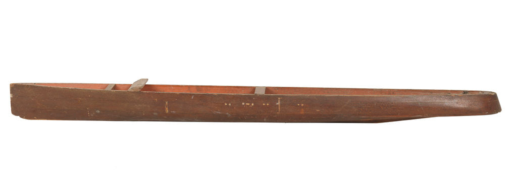 Detail of Tank testing model; Design model by unknown