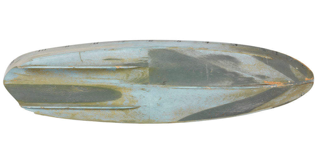 Detail of Tank testing model; Design model by unknown