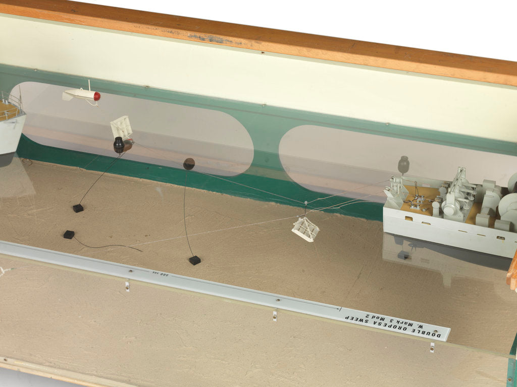 Detail of Instructional model; Waterline model by unknown