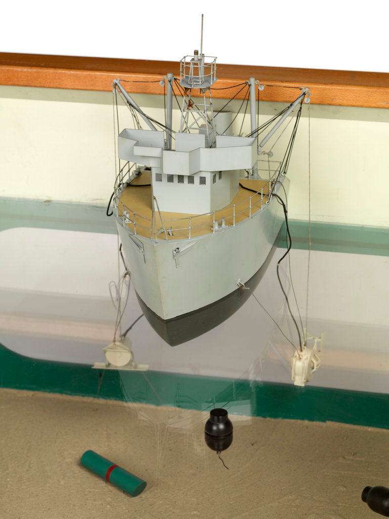 Detail of Instructional model; Waterline model by unknown