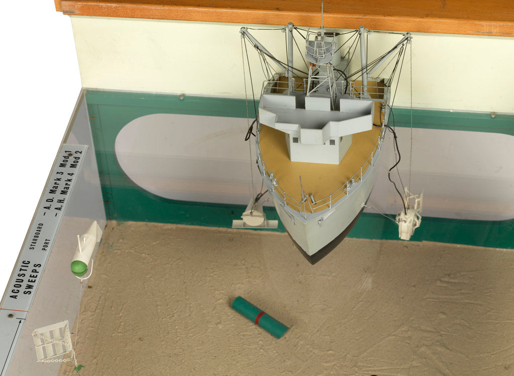 Detail of Instructional model; Waterline model by unknown