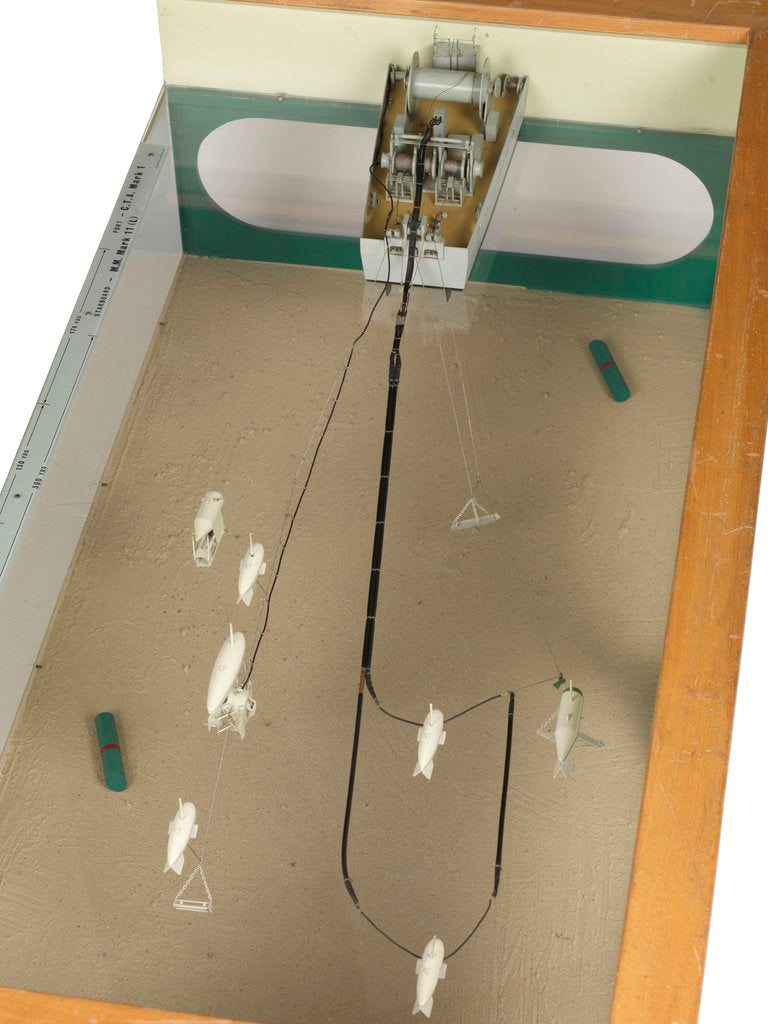 Detail of Instructional model; Waterline model by unknown
