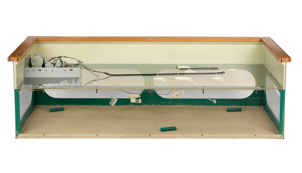 Detail of Instructional model; Waterline model by unknown