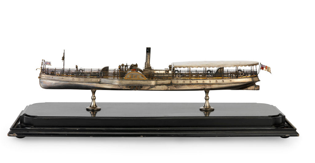 Detail of 'King Alfred' (1905); Passenger vessel; Paddle steamer by Gerald John Blake