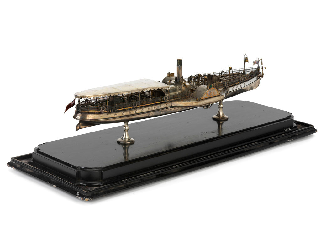 Detail of 'King Alfred' (1905); Passenger vessel; Paddle steamer by Gerald John Blake
